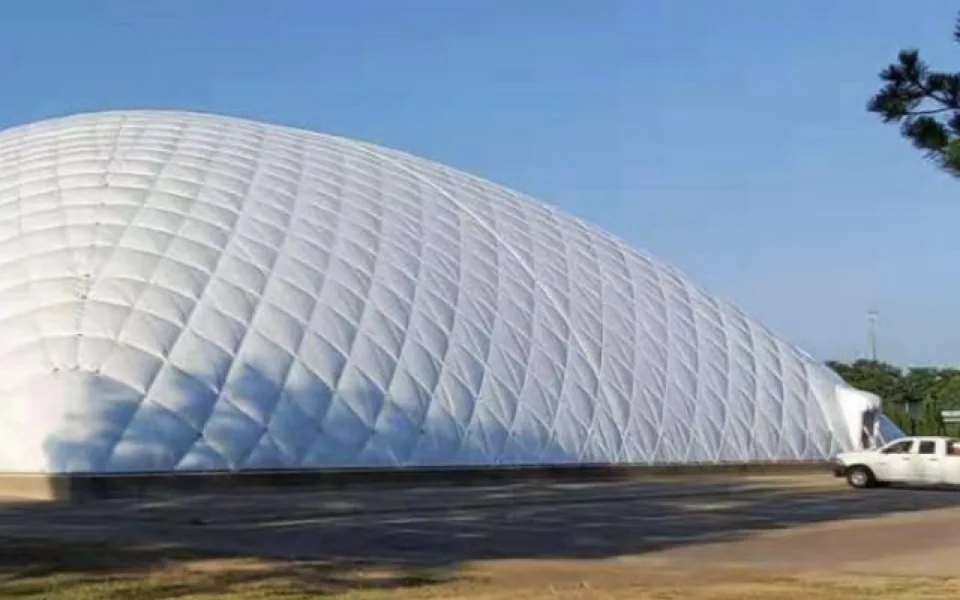 Air-supported sports facility, United States
